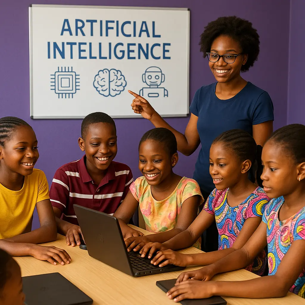 Enfants en formation